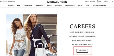 michael kors application|Michael Kors sales assistant.